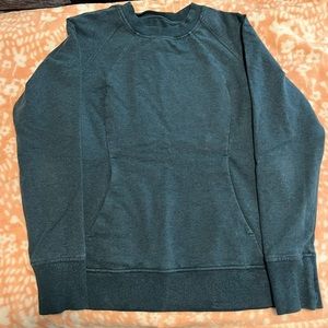 Turquoise Lululemon crewneck